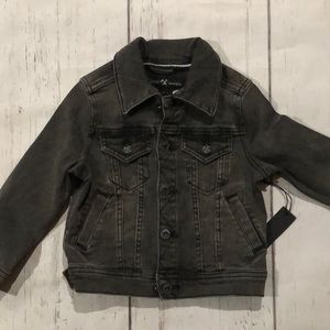 Hatchet and hammers boys gray denim jacket nwt